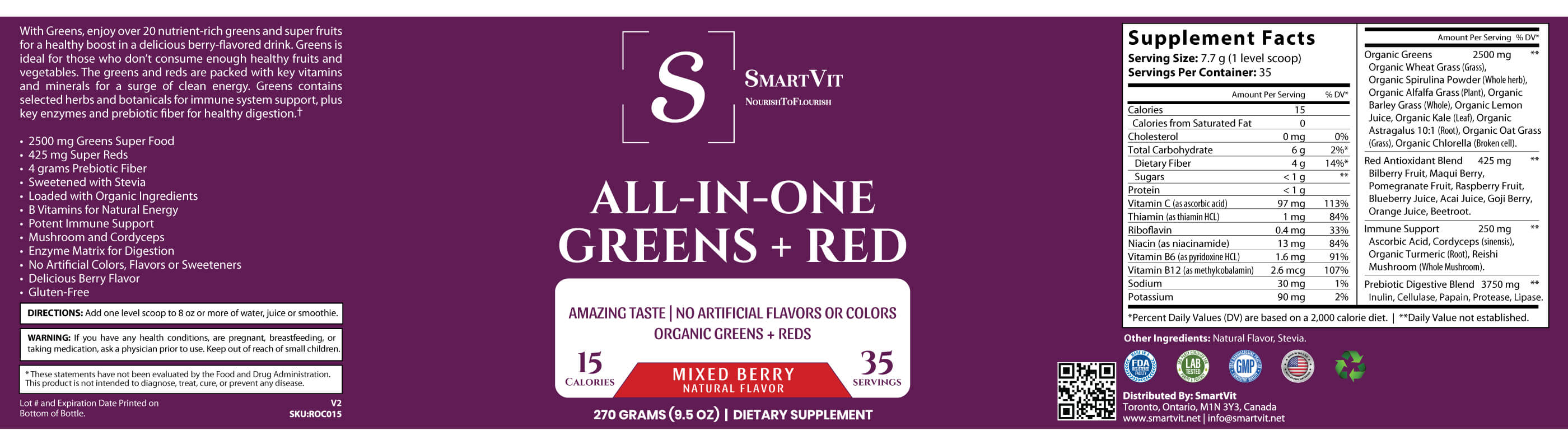 All-In-One Greens + Red Superfood