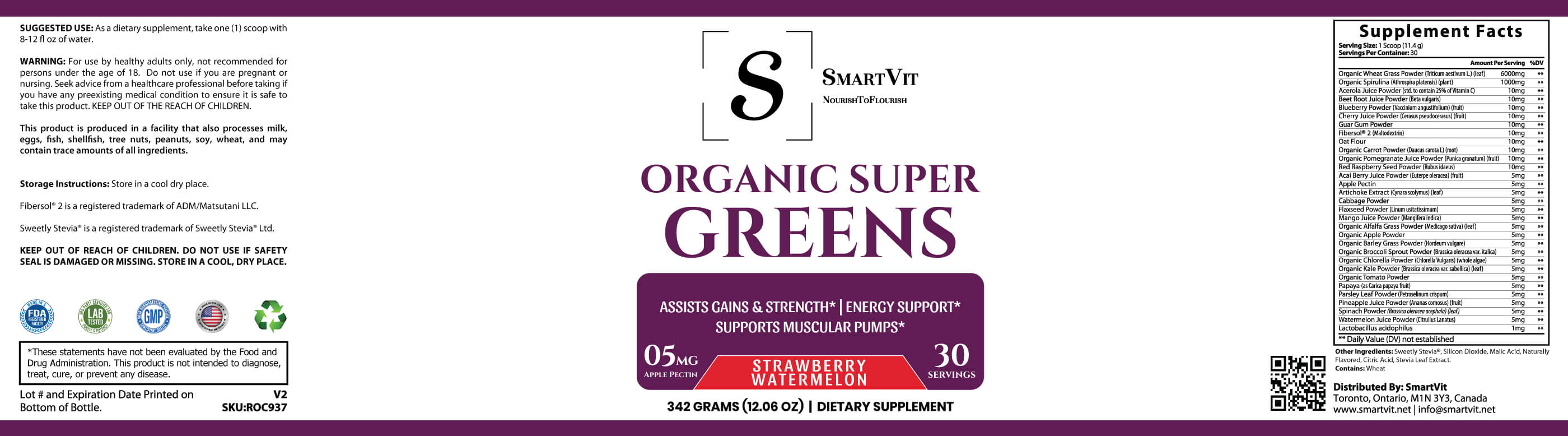 Organic Super Greens